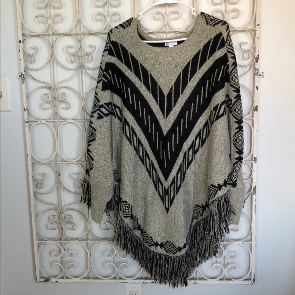 Sweater Poncho